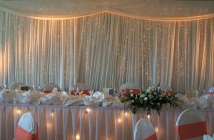 Fairylight Backdrops for Weddings