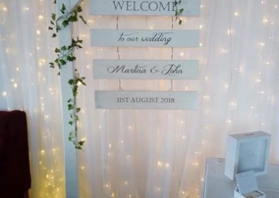 Personalised Wedding Sign Donegal, Ireland